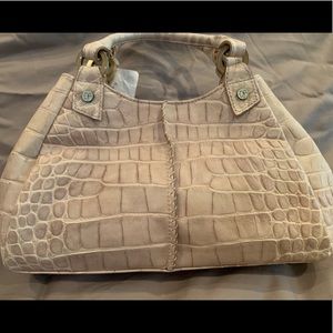 Donald Pliner Cream Leather Purse - NWT